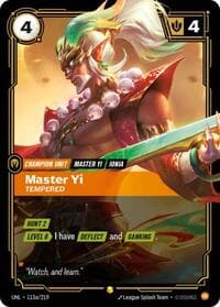 Master Yi - Tempered (Alternate Art)