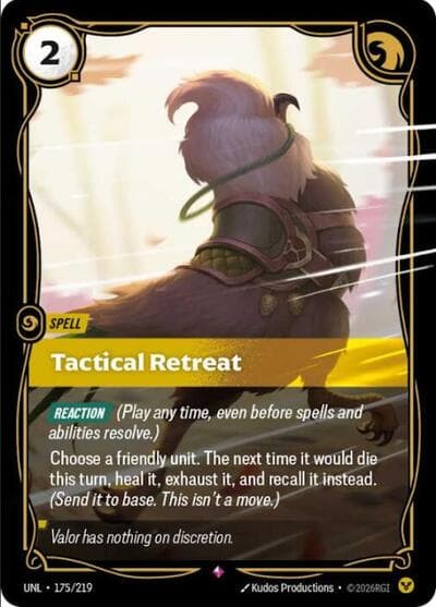 Tactical Retreat