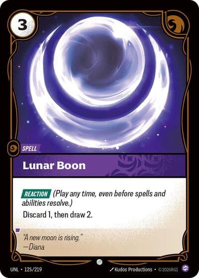 Lunar Boon