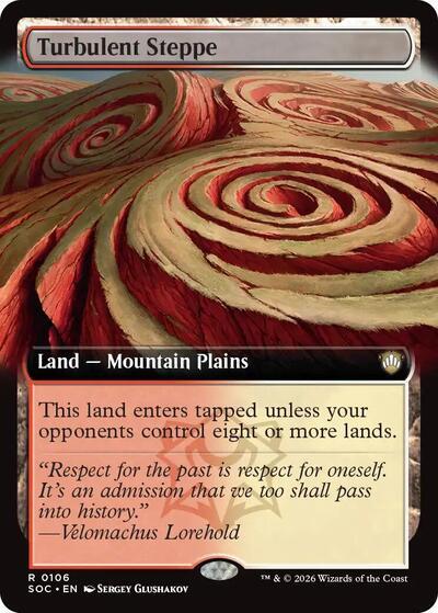 Turbulent Steppe (Extended Art)