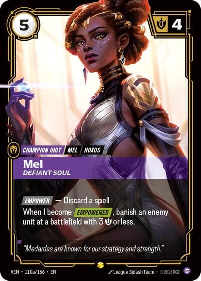 Mel - Defiant Soul (Alternate Art)
