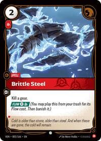 Brittle Steel