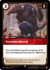 Forsaken Baccai